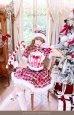 画像2: 【クリスマスコスプレ10点セット】【Malymoon/マリームーン】レディチェックリュバンサンタ【2サイズ/1カラー】【予約/12月上旬発送予定】[HC03] (2)