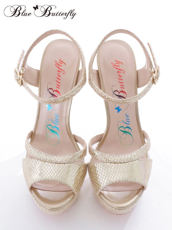 画像14: 【COMEX】 4color/ ラメグリッター/15.5cmヒール/ ストラップサンダル[OF02]