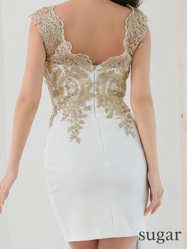 画像16: sugar限定カラーあり★【IRMA/イルマ】刺繍デザイン/ストレッチ/タイト/ミニドレス[HC03]