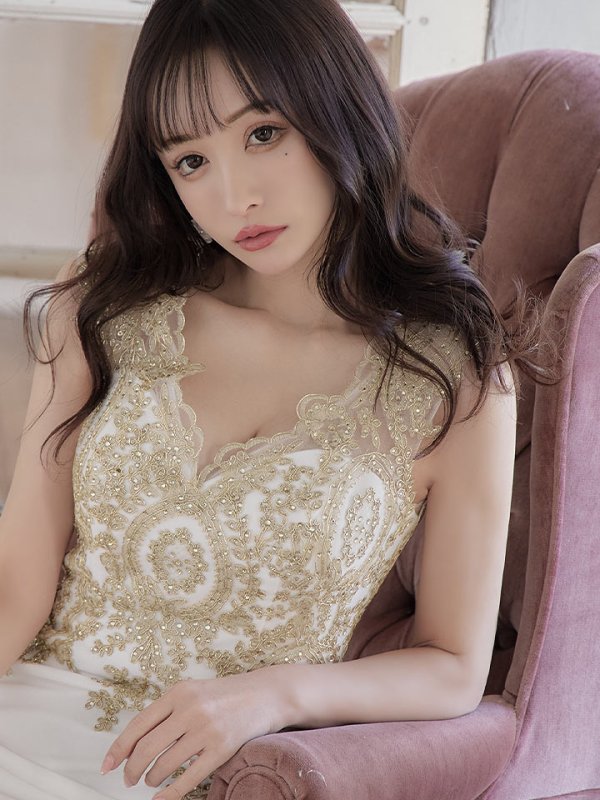 画像3: sugar限定カラーあり★【IRMA/イルマ】刺繍デザイン/ ストレッチ/ タイト/ ミニドレス/ キャバドレス[HC03]