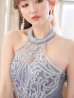 画像6: 【IRMA/イルマ】アメスリ/ ホルターネック/ ラメ/ 刺繍レース/ スリット/ タイト/ ロングドレス/ キャバドレス long[HC03]