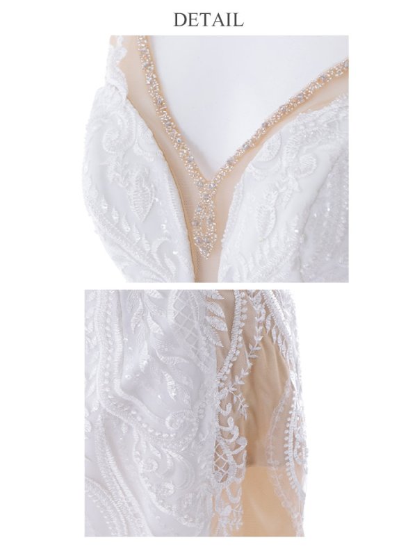 画像20: 【IRMA/イルマ】 ワンカラー/ ノースリーブ/ シアーレース/タイト/ ミニドレス/ キャバドレス[HC03]