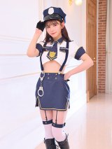 【即日発送】犬のおまわりさんコスプレ/タイト【マリームーン】【ハロウィンコスプレ10点セット】【フリーサイズ/1カラー】[HC02]