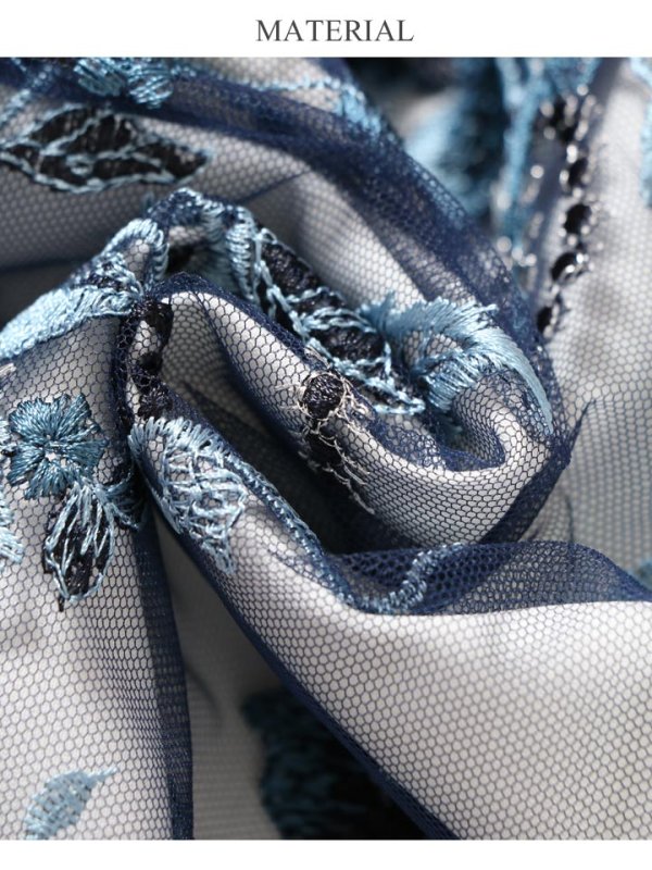 画像8: 【JEANMACLEAN/ジャンマクレーン】レース/オフショル/タイト/ミディアムドレス/キャバドレス[OF2A]