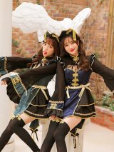 【即日発送】トワイライトロイヤルキョンシーメイド【マリームーン】【ハロウィンコスプレ4点セット】【フリーサイズ/1カラー】[OF01]