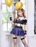 画像1: 【即日発送】【姫宮まほれコラボ】ロックパンキッシュ【マリームーン】【ハロウィンコスプレ7点セット】【フリーサイズ/1カラー】[OF04] (1)