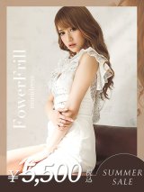【サマーセール開催中！! 】【Jessica/ジェシカ】フリルデザイン/タック/レース/ミニドレス /キャバドレス【HC03】