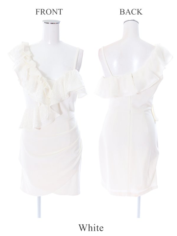 画像10: 再入荷!即日発送!!【Jessica/ジェシカ】フリル /ワンショル風 /ストレッチ /ミニドレス /キャバドレス【HC03】