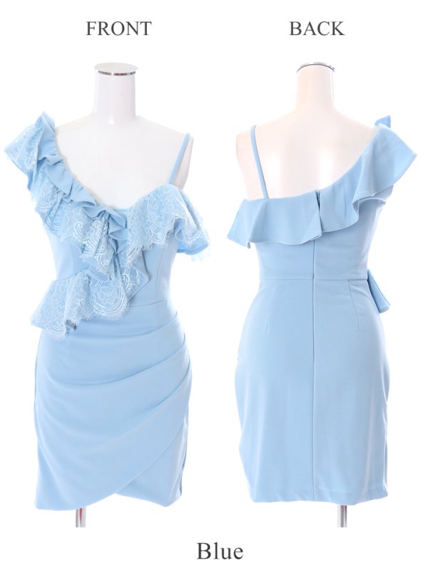 画像13: 再入荷!即日発送!!【Jessica/ジェシカ】フリル /ワンショル風 /ストレッチ /ミニドレス /キャバドレス【HC03】