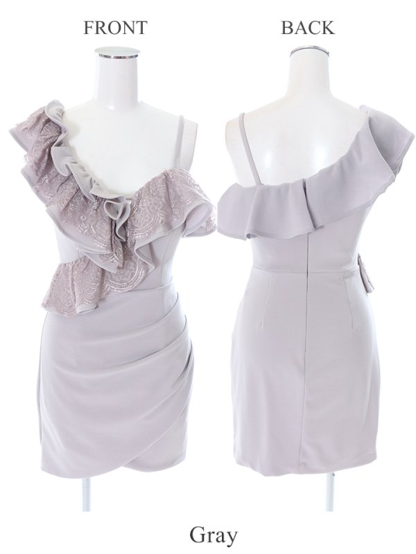 画像9: 再入荷!即日発送!!【Jessica/ジェシカ】フリル /ワンショル風 /ストレッチ /ミニドレス /キャバドレス【HC03】