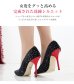 画像6: 【COMEX】 1color/ 10.5cmヒール/ ベロア/ ピンヒール/ 赤ヒール/ ポインテッドトゥ/ ハイヒール/ パンプス[OF02JH]