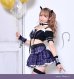 画像4: 【即日発送】【姫宮まほれコラボ】ロックパンキッシュ【マリームーン】【ハロウィンコスプレ7点セット】【フリーサイズ/1カラー】[YMT]