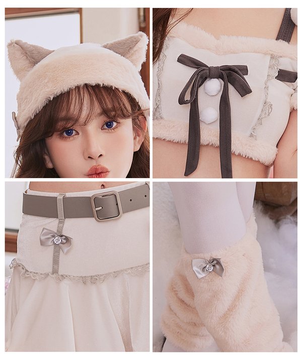 画像10: 【即日発送】【クリスマスコスプレ9点セット】【Malymoon/マリームーン】ラグドールサンタ【フリーサイズ/1カラー】[YMT]