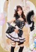 画像1: 【即日発送】ファンシーフリルチャイナドレス【マリームーン】【ハロウィンコスプレ8点セット】【フリーサイズ/1カラー】[YMT] (1)