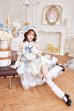 ブルー　モデル身長：162cm　着用サイズ：Fサイズ