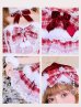 画像9: 【クリスマスコスプレ11点セット】【Malymoon/マリームーン】ホワイトヴェールチェックサンタ【2サイズ/1カラー】【予約/12月上旬発送予定】[HC03] (9)