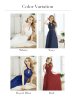 画像34: 【Lip line/リップライン】プリーツ/ アメスリ/ ワンカラー/ シアー/ 刺繍/ Aライン/ ロングドレス/ キャバドレス long[HC03]