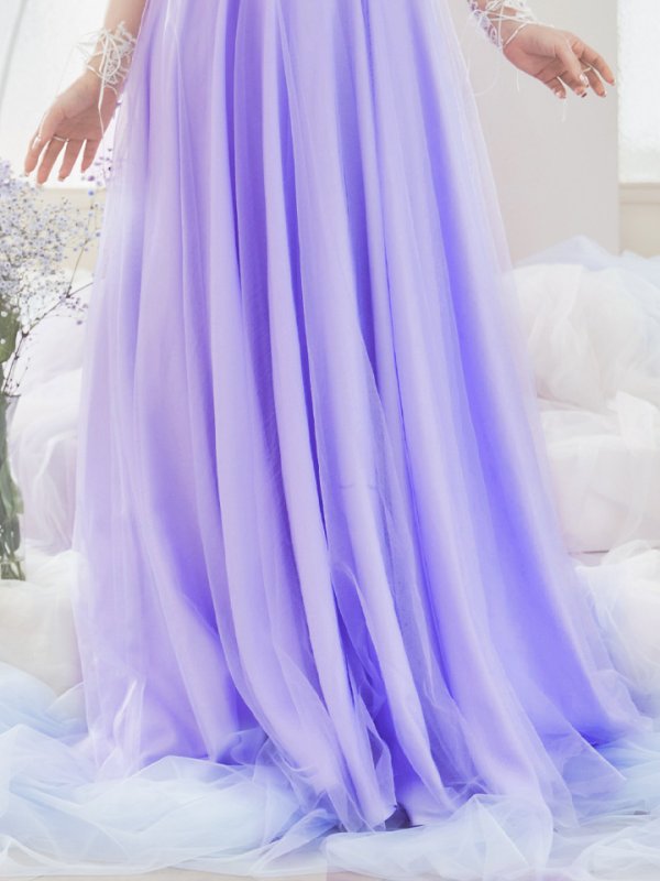 画像30: 【関西コレクション着用】【Lip line/リップライン】フラワー刺繍/ ノースリーブ/ Aライン/ フレア/ プリンセス/ ロングドレス/ キャバドレス long[HC03]