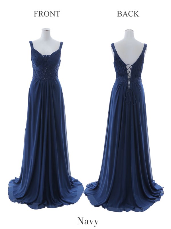 画像23: 【Lip line/リップライン】ビジュー刺繍/ ストレッチ/ ノースリーブ/ ワンカラー/ スピンドル/ ロングドレス/ キャバドレス long[HC03]