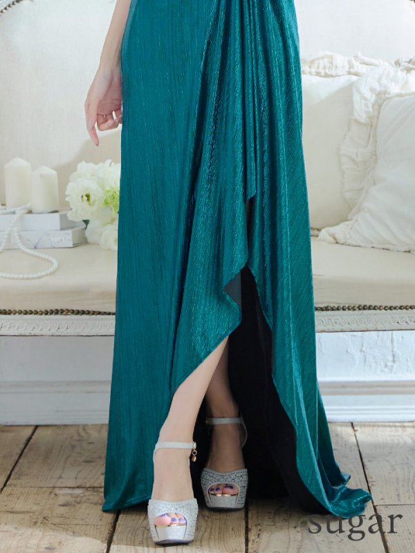 ブルー モデル:まおちゃる 身長:158cm:Sサイズ