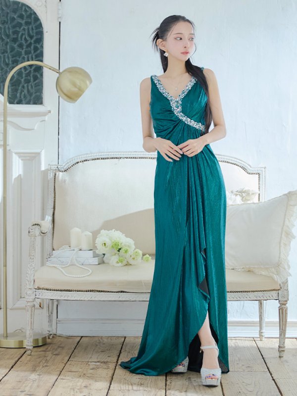 ブルー モデル:まおちゃる 身長:158cm:Sサイズ