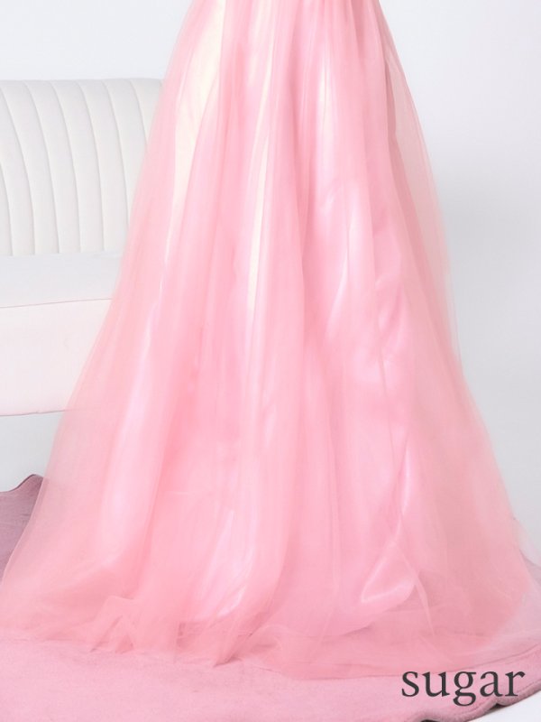 ピンク モデル:ゆめ 身長:160cm 着用サイズ:Sサイズ