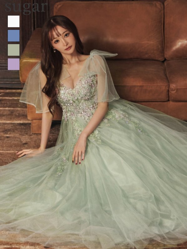 ミント　モデル：真優川咲　身長：158cm　着用サイズ：Sサイズ