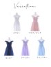 画像28: 【Lip line/リップライン】オフショル/ ハートカット/ ラメ/ 刺繍レース/ チュール/ プリンセス/ フレア/ Aライン/ ロングドレス/ キャバドレス long[HC03]