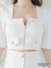 ホワイト モデル：ゆめ　身長：160cm　着用サイズ：Sサイズ
