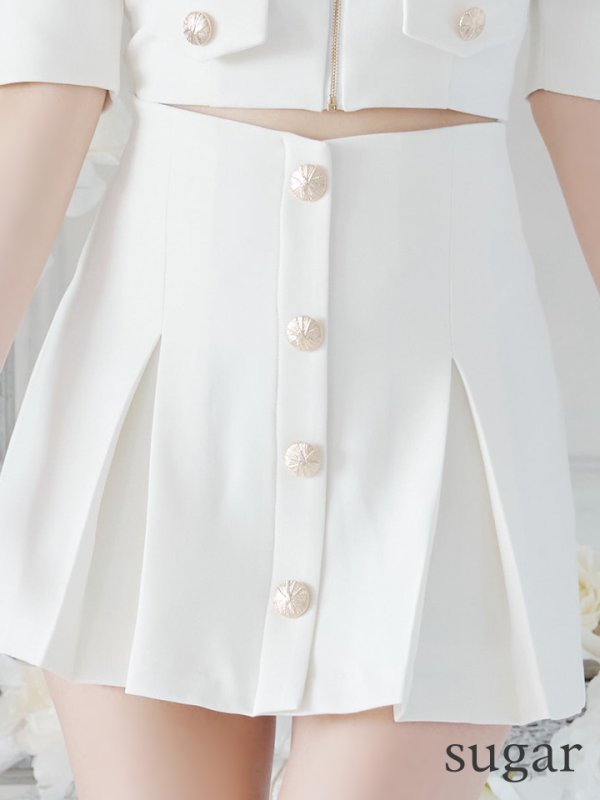 ホワイト モデル:ゆめ 身長:160cm 着用サイズ:Sサイズ