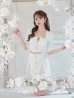 ホワイト モデル：ゆめ　身長：160cm　着用サイズ：Sサイズ