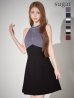 グレーxブラック モデル：ももか　身長：156cm　着用サイズ：Sサイズ
