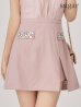 ピンクベージュ モデル：まりん　身長：164cm　着用サイズ：Sサイズ
