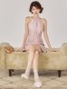 ピンクベージュ モデル：まりん　身長：164cm　着用サイズ：Sサイズ