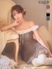 ブラウン　モデル：三上悠亜　身長：159cm　着用サイズ：Sサイズ