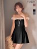 ブラック　モデル：三上悠亜　身長：159cm　着用サイズ：Sサイズ