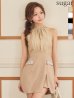 ベージュ モデル：なみ　 着用サイズ：Sサイズ