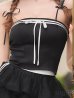 ブラック　モデル：明日花キララ　身長162cm　着用サイズ：Sサイズ
