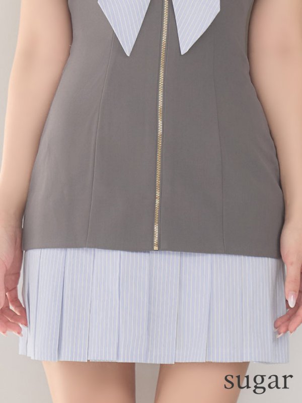 グレー　モデル：きこ　身長：160m　着用サイズ：Sサイズ