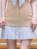 ベージュ　モデル：ゆめ　身長：160cm　着用サイズ：Sサイズ