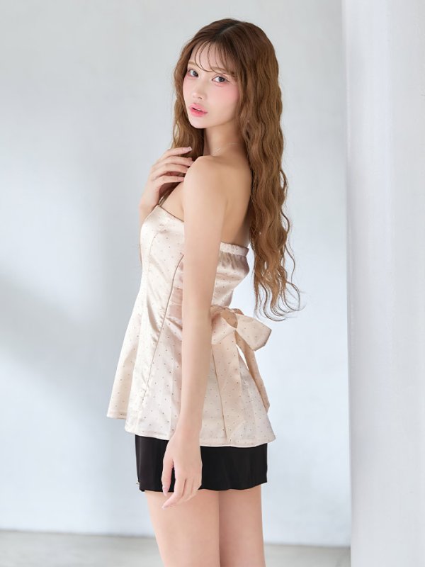 アイボリー　モデル：るりぴ　身長：165cm　着用サイズ：Sサイズ