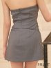 グレー モデル：せいは　身長：160cm　着用サイズ：Sサイズ