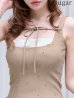 ベージュ　モデル：ゆめ　身長：160cm　着用サイズ：Sサイズ
