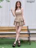 ベージュ　モデル：ゆめ　身長：160cm　着用サイズ：Sサイズ
