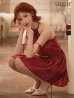 ワインレッド　モデル：明日花キララ　身長162cm　着用サイズ：Sサイズ