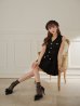 ブラック　モデル：かるあ　身長：156cm　着用サイズ：Sサイズ