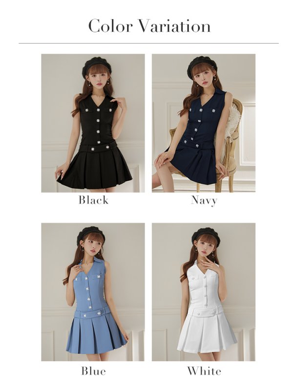 　モデル：かるあ　身長：156cm　着用サイズ：Sサイズ