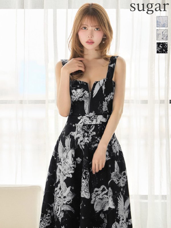 ブラック モデル：ゆめ　身長：160cm　着用サイズ：Sサイズ