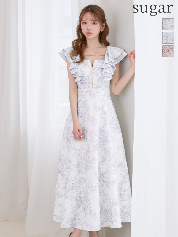 ホワイトxグレー　モデル：ゆめ　身長：160cm　着用サイズ：Sサイズ