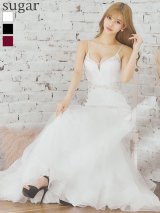 【ANGEL R PREMIUM/エンジェルアールプレミアム】バストウエストビジュー/ スパンコール/ レース/ マーメイド/ ロング/ キャバドレス long[OF2]